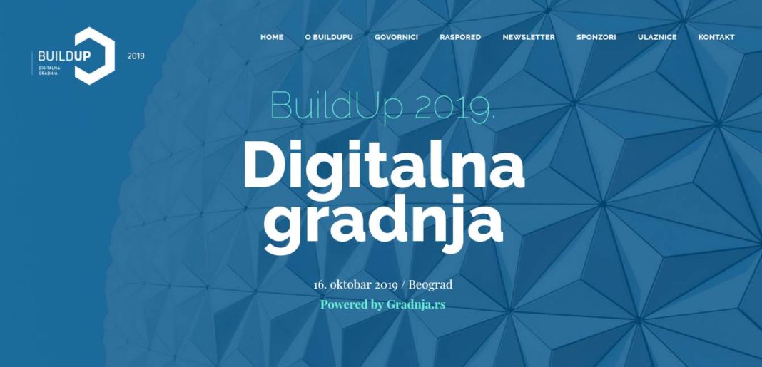 buildup 2019, digitalna gradnja, portal gradnja